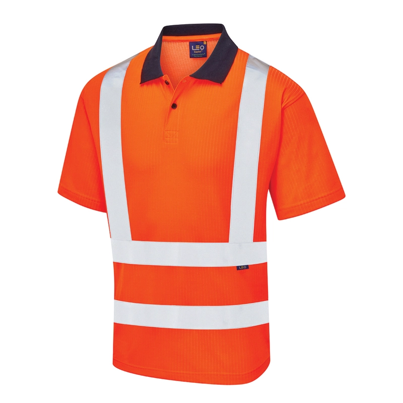 Hi-Vis Comfort poly/bamboo 200gsm Polo Shirt