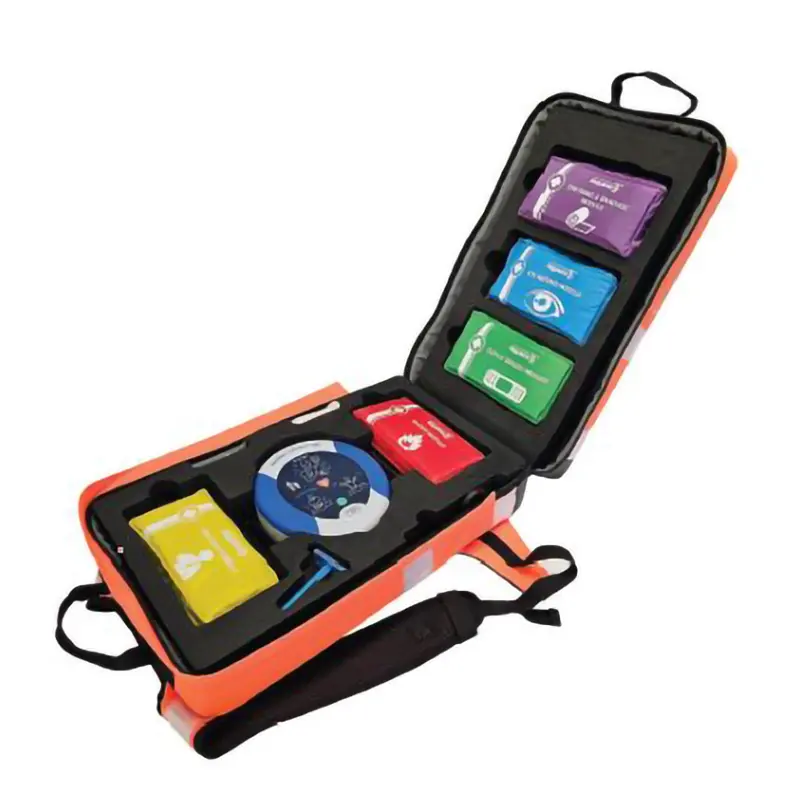 Complete Rucksack Trauma and First Aid Kit c/w AED