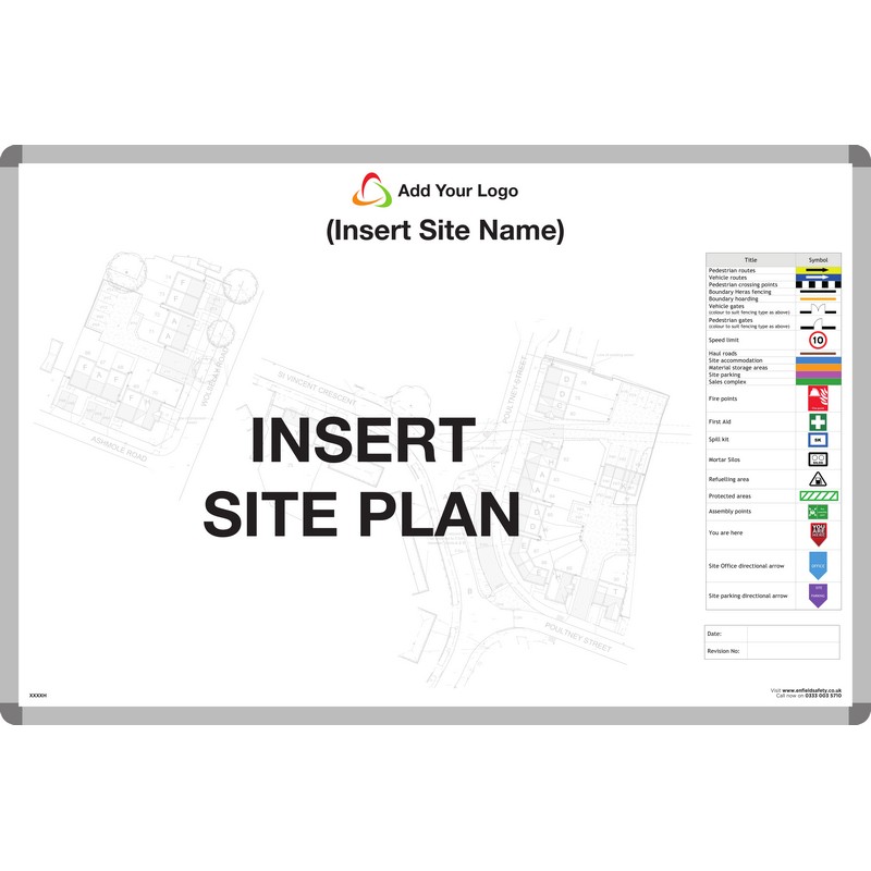 -- DO NOT USE - TREAT AS A ZZZPENSS -- **1200 x 900 Magnetic Dry Wipe - Site Plan