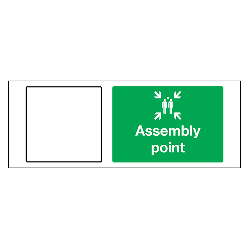 400mm x 150mm  10mm ecoCOR-X - Assembly Point