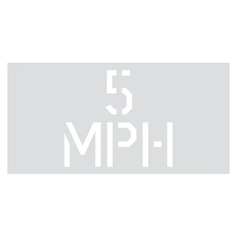 5MPH Stencil