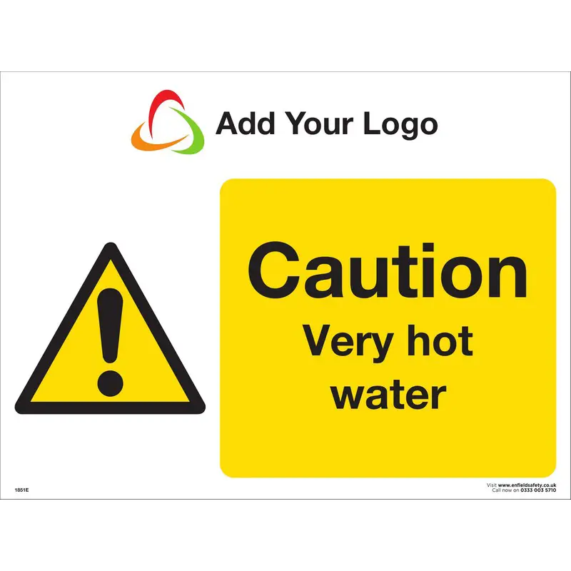 Caution Very Hot Water