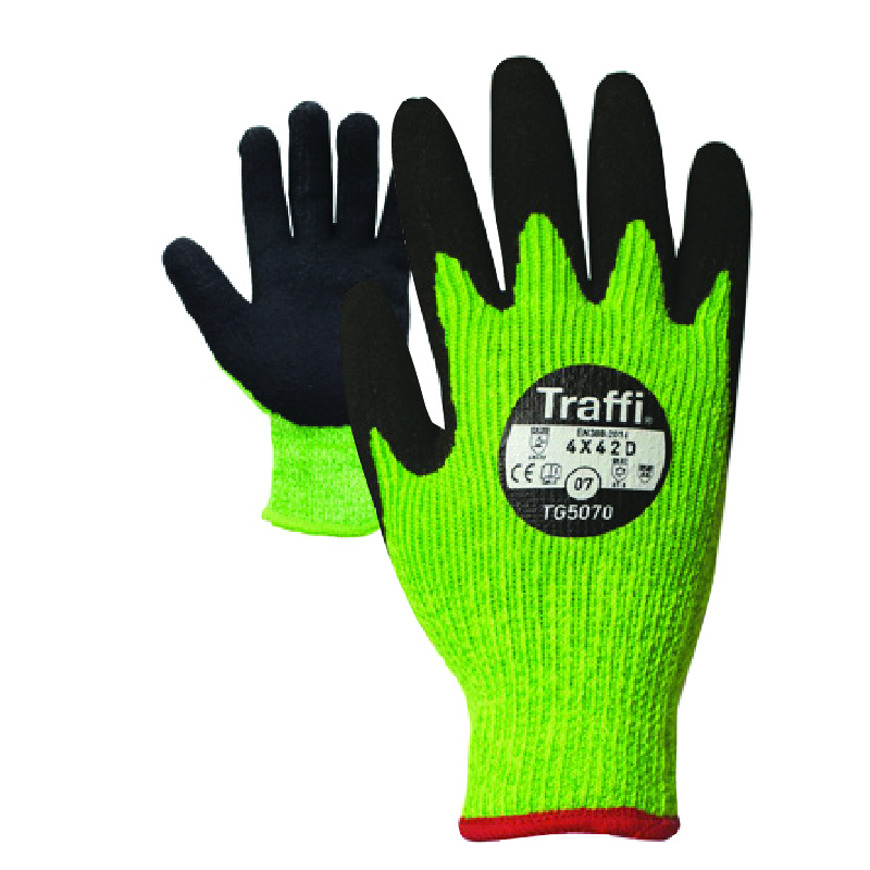TG5070 X-Dura Thermal Latex Cut Level D Safety Glove - Small
