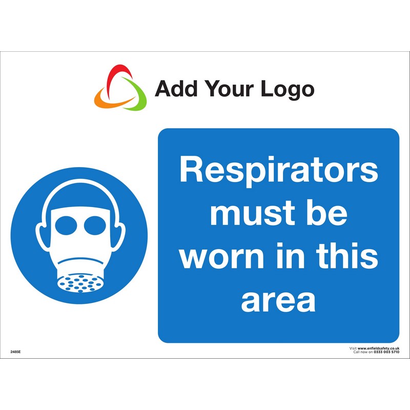 Respirators Must be Worn in This Area
