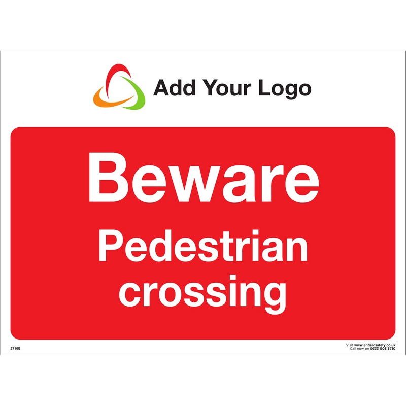 Beware Pedestrians Crossing