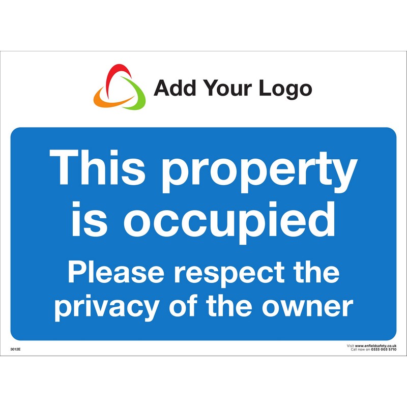 This Property is Occupied