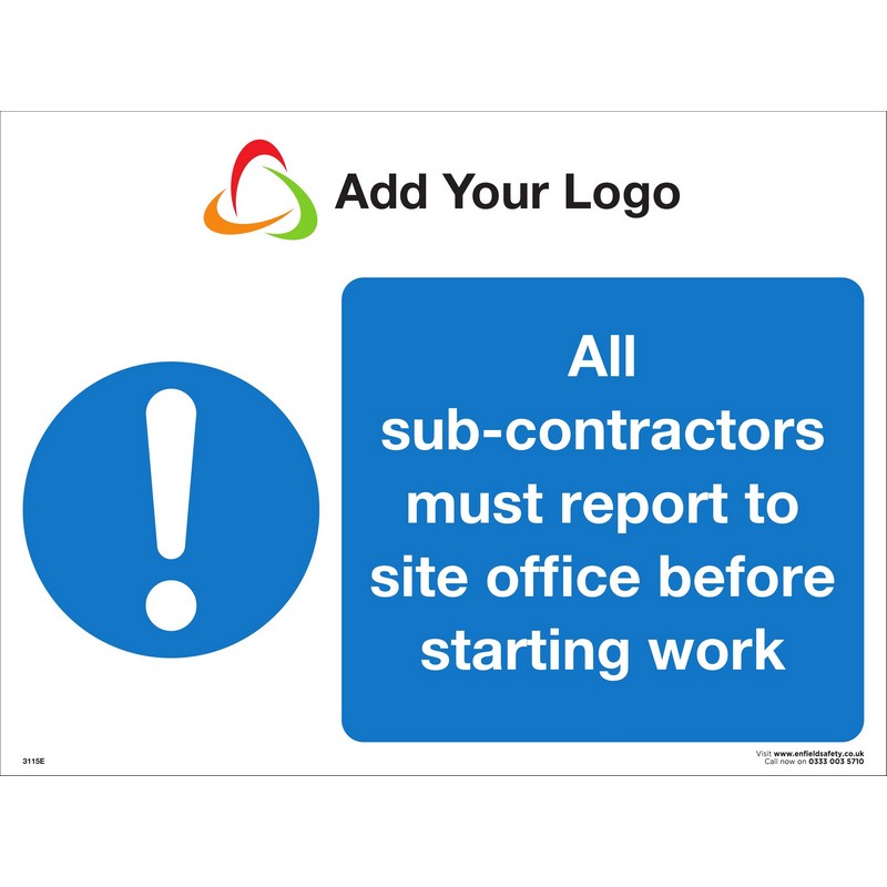 All Sub-Contractors Must Report