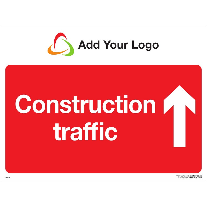 Construction Traffic Up Arrow