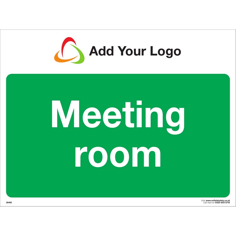 Meeting Room Safety Signs Add Your Logo Signs Signage Enfield