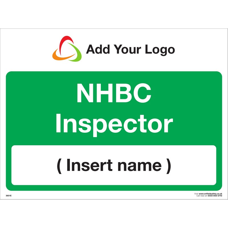 NHBC Inspector (Insert Name)