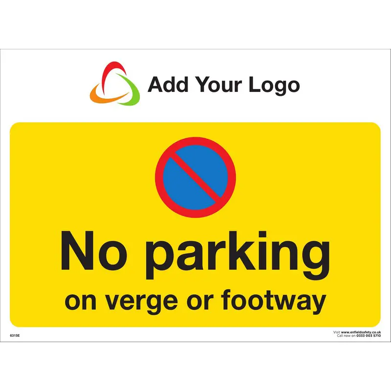 No Parking on Verge or Footway