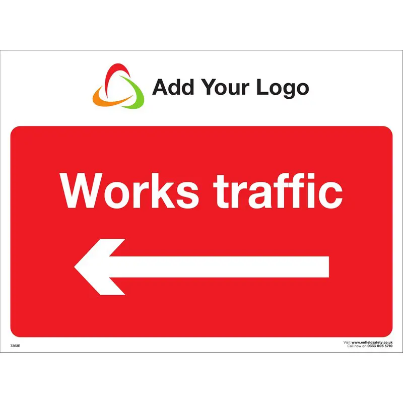 Works Traffic Left Arrow