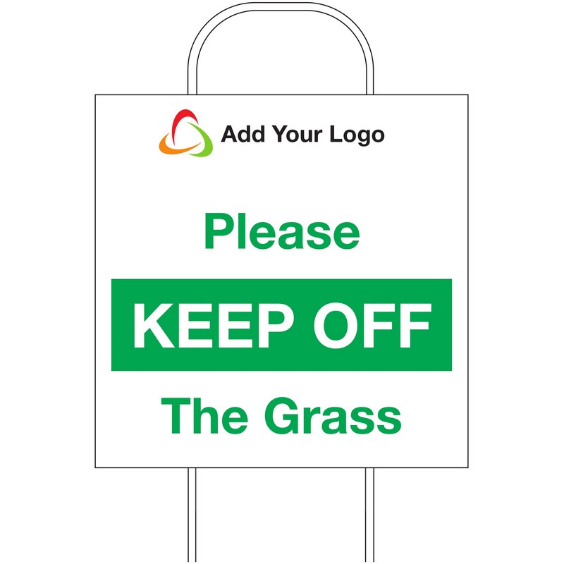 200 x 200 4mm ecoCOR-X - PLEASE KEEP OFF THE GRASS 
