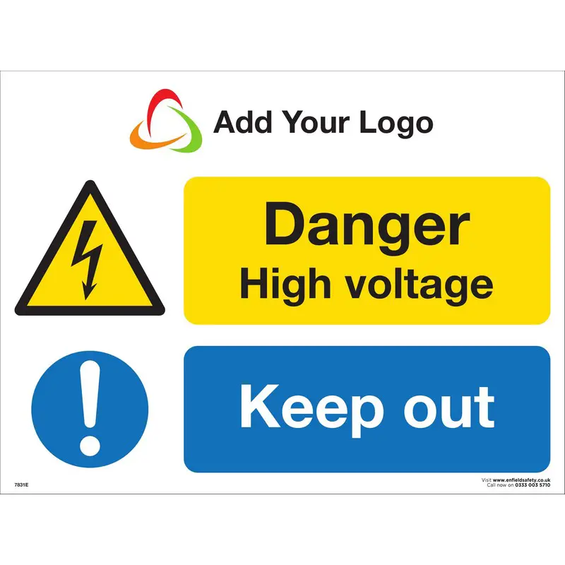 Danger High Voltage Keep Out