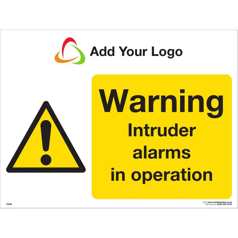 Warning Intruder Alarms