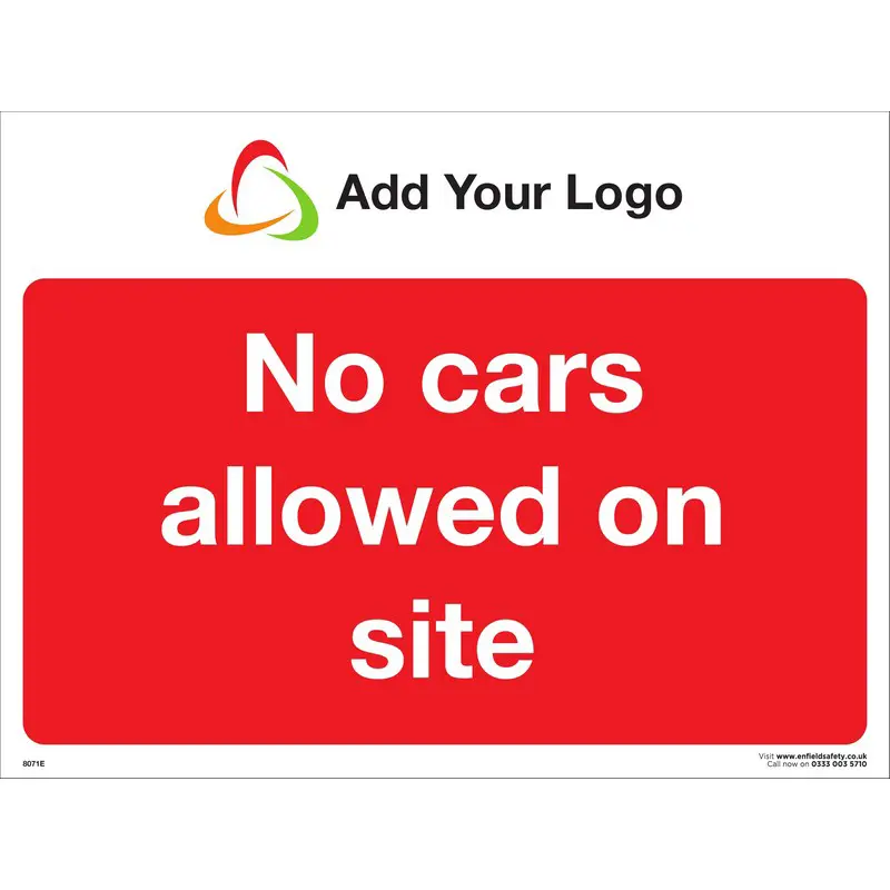 No Cars Allowed on Site