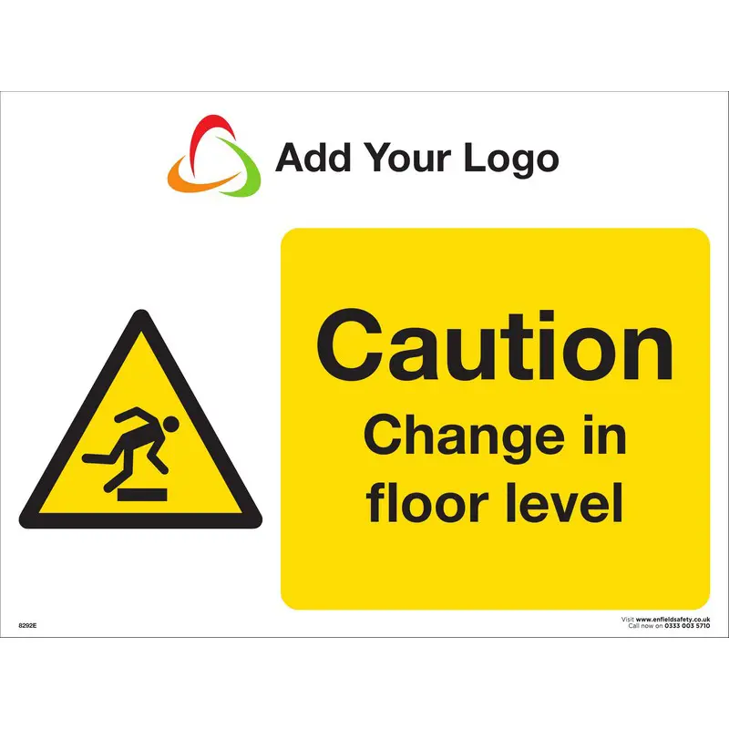 Caution Change in Floor Level