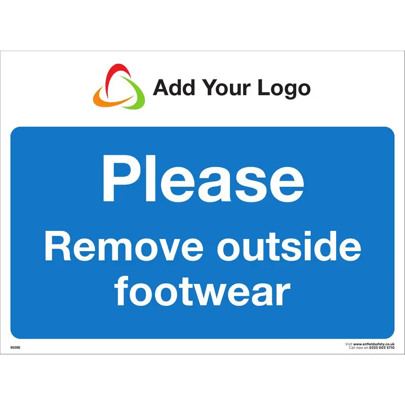 Please Remove Outside Footwear