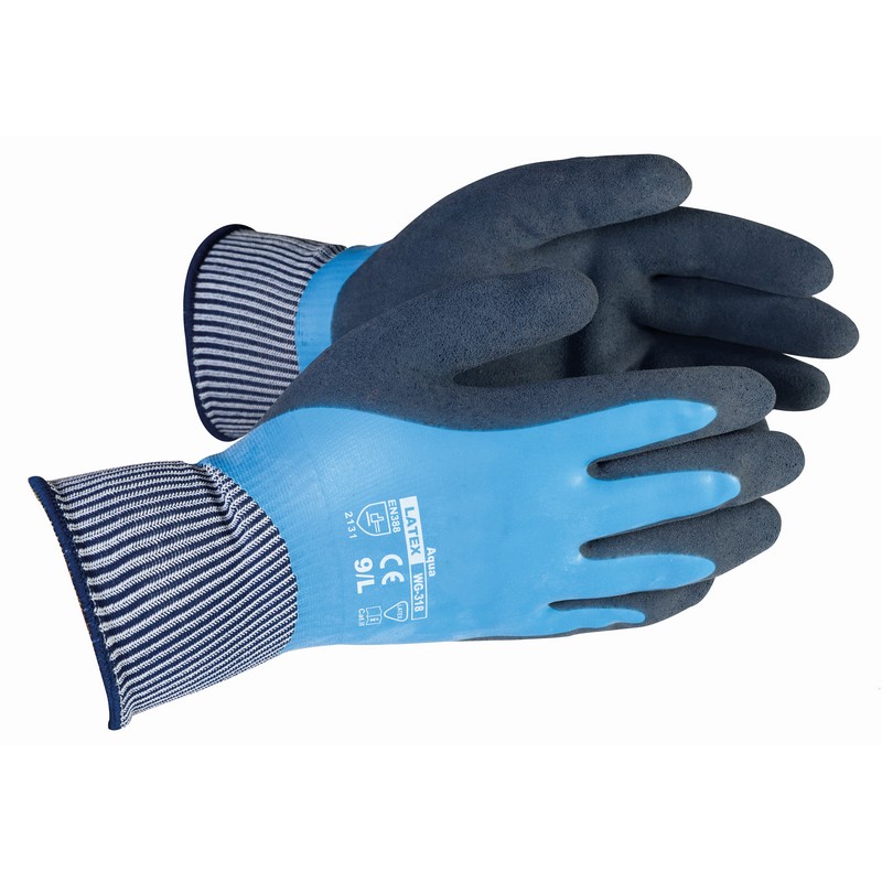 Aqua Waterproof Latex Glove - LARGE