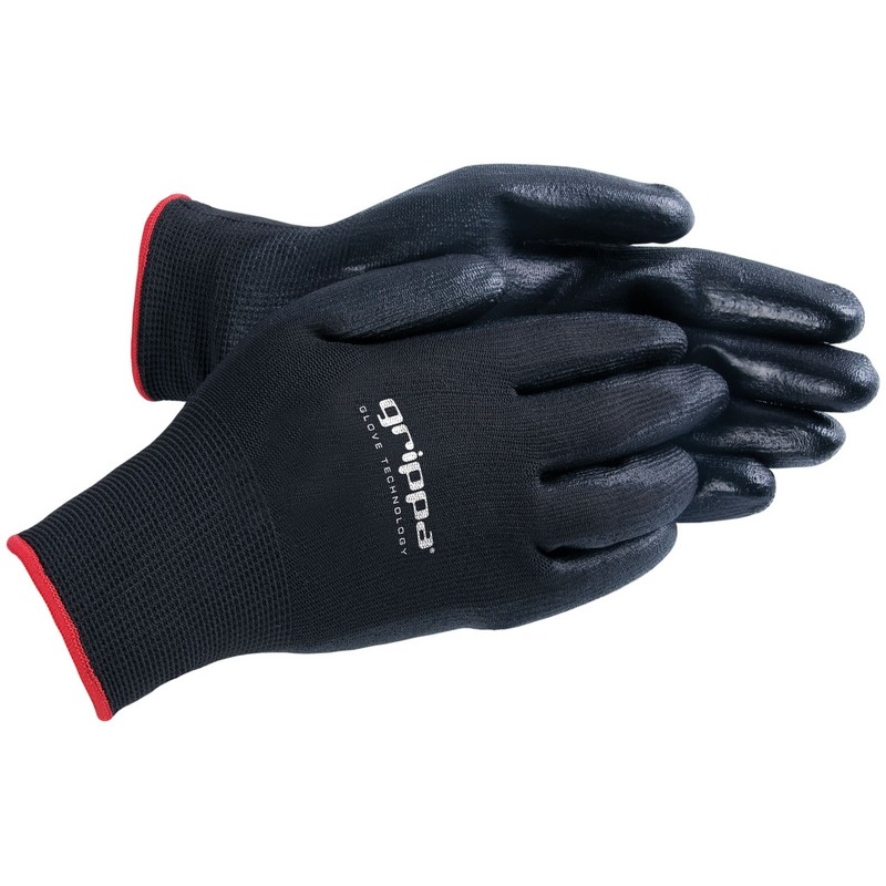 GRIPPA Polytec Knitted Seamless Polyester Glove with PU Palm Coating - XSmall (Size 6)