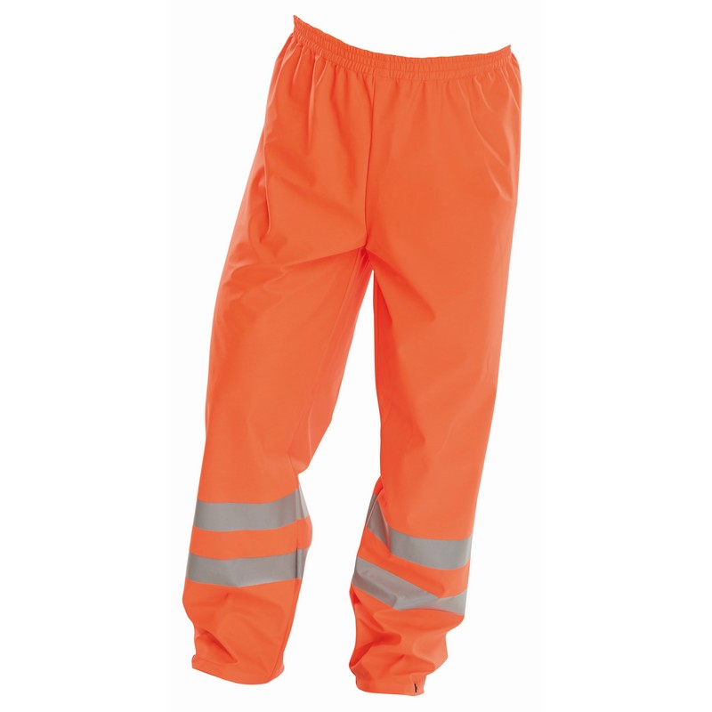 Wet Weather Trousers Hivisibilty Orange XXL