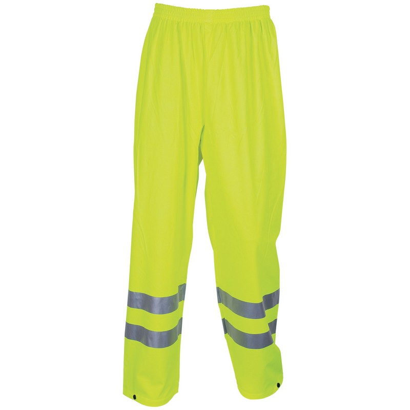 Wet Weather Trousers Hivisibilty Yellow XXL