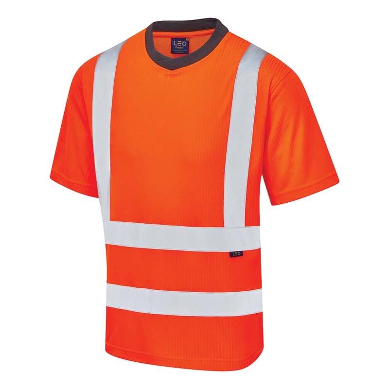 Hi-vis short sleeve tee shirt