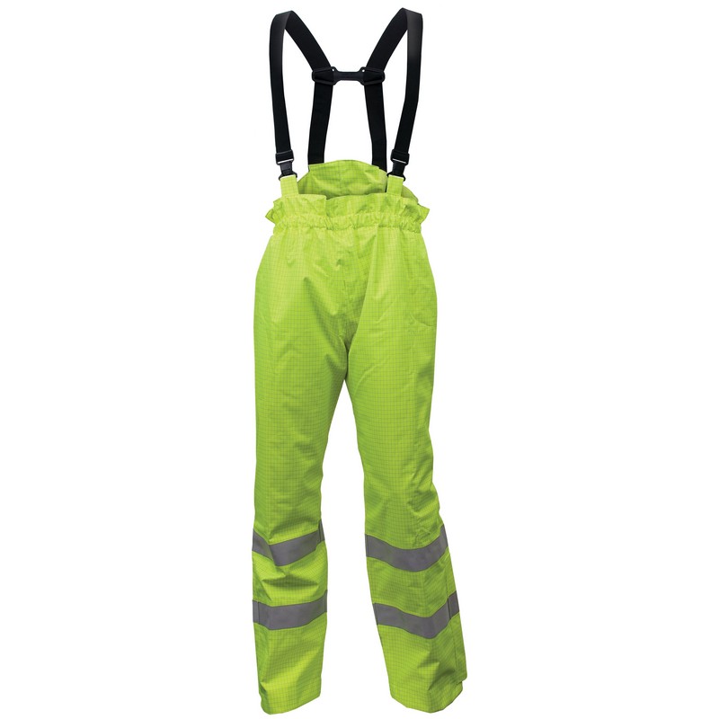 Evenlode High Visibility Flame Retardent Trousers With Braces Yellow L
