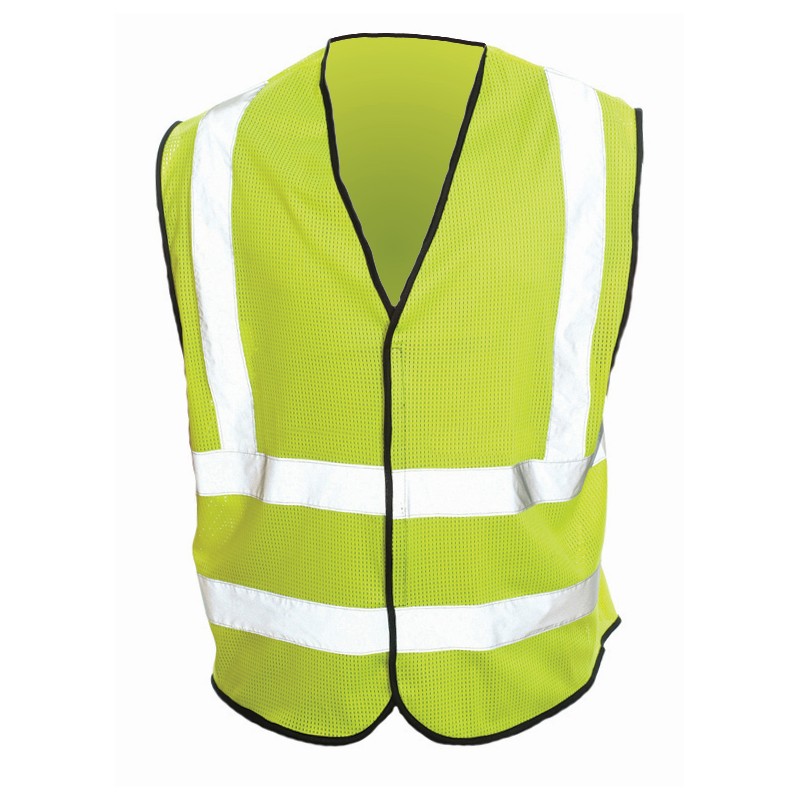 Hivisiblity Breathable Vest Yellow L