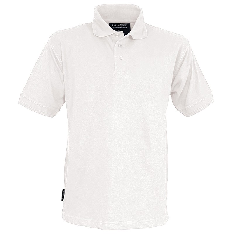 Active Short Sleeve Polo Shirt 180g WHITE L