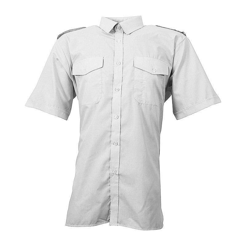 Short Sleeve Pilot Shirt – WHITE 14
