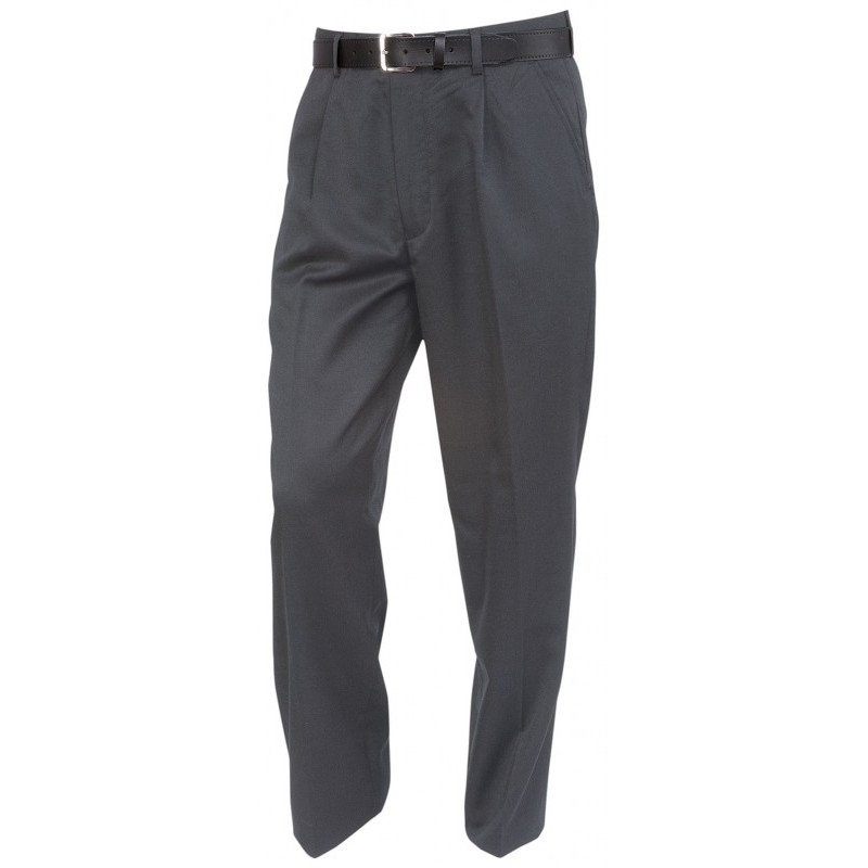 Polyester/Wool Trousers CHARCOAL 28 REG