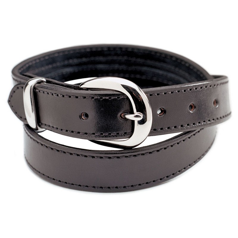 Leather Belt (Up To 44”) - BK