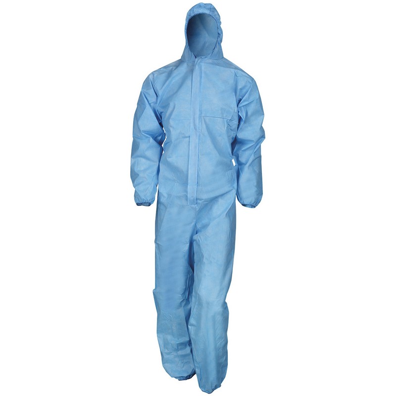 Type 5/6 Dispo Coverall Blue Large