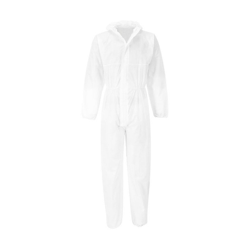 Type 5/6 Dispo Coverall White Large