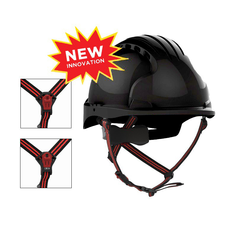 Evo5 Dualswitch Vented Safety Helmet 