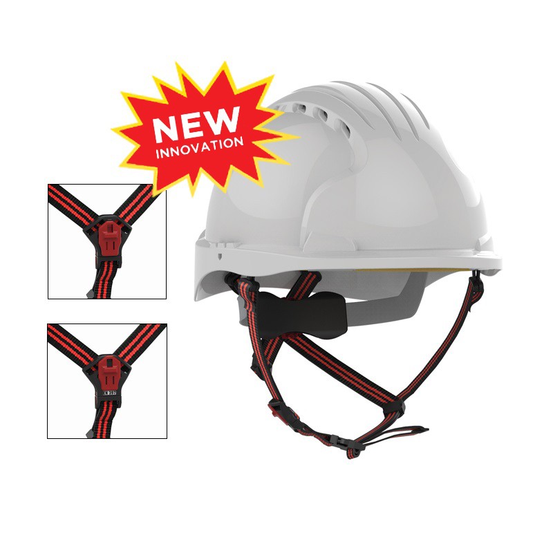 Evo5 Dualswitch Vented Safety Helmet 