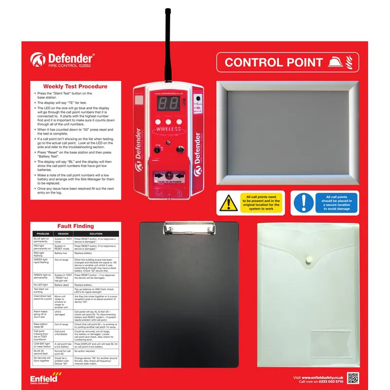 Defender Control Point (Excluding Base Station)