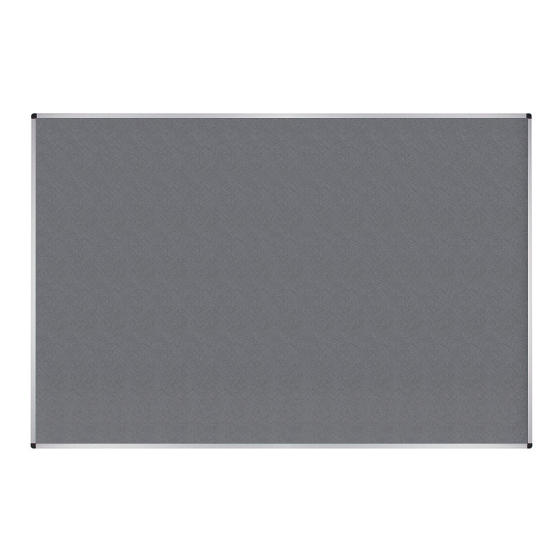 Cadet Felt Noticeboard 1800 x 1200mm - Grey