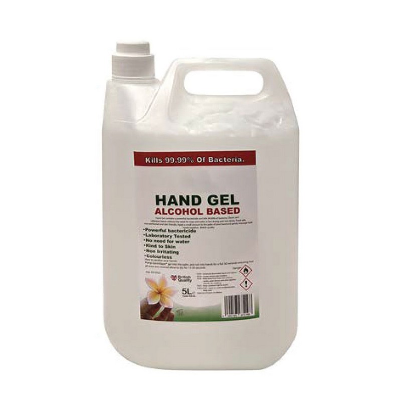 (C) Hand sanitiser gel 5Litre - SINGLE