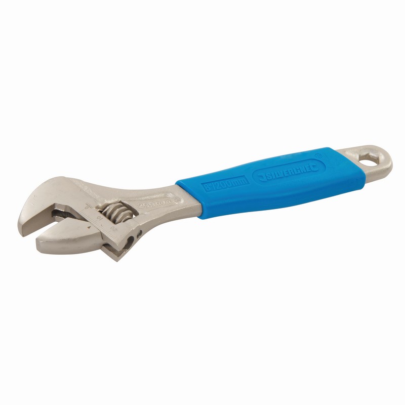 Adjustable spanner with grip - 200 x 22mm