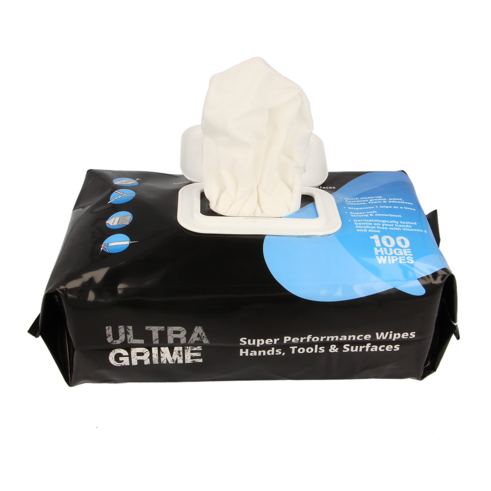 Uniwipe UltraGrime Wipes (Pack of 100) 