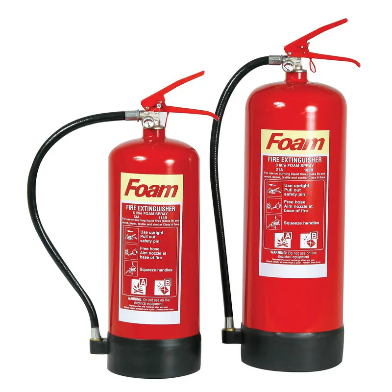 9 Litre Foam Extinguisher c/w Service Label