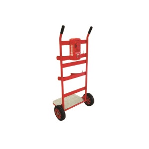 **Double Extinguisher Trolley c/w HFR100 Defender Fire Alarm (KFX29)