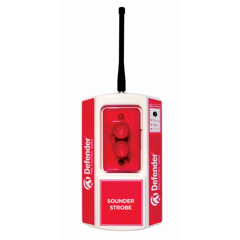 Wireless HFR600 Fire Alarm Sounder Strobe Unit