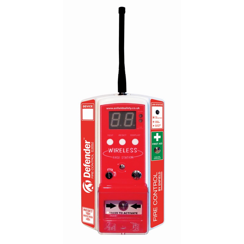Wireless HFR600 Fire & First Aid Alarm Base Station