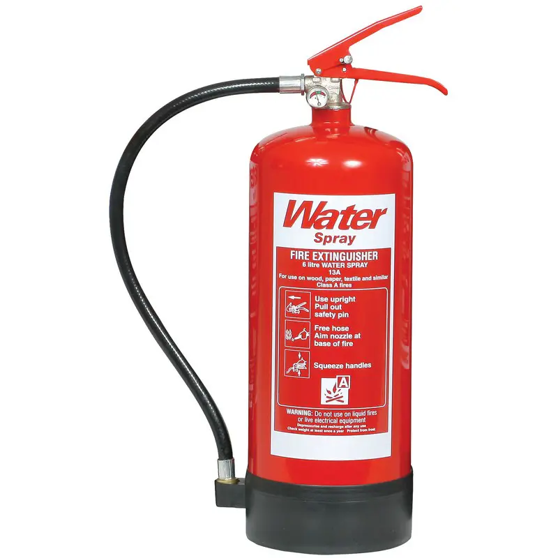 9 Litre Water Extinguisher c/w Service Label 