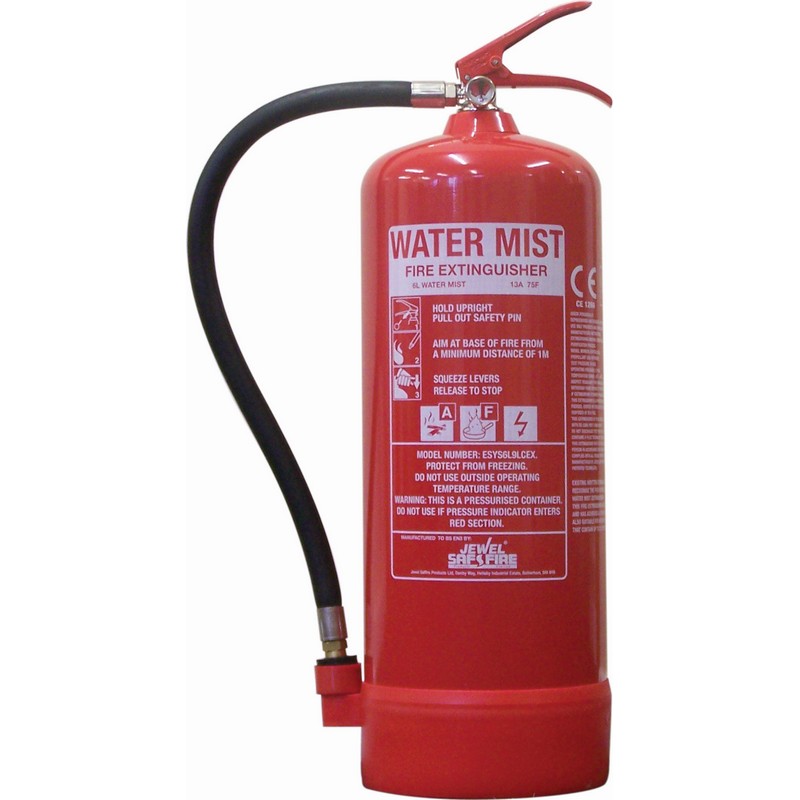 6 Litre Water Mist Extinguisher