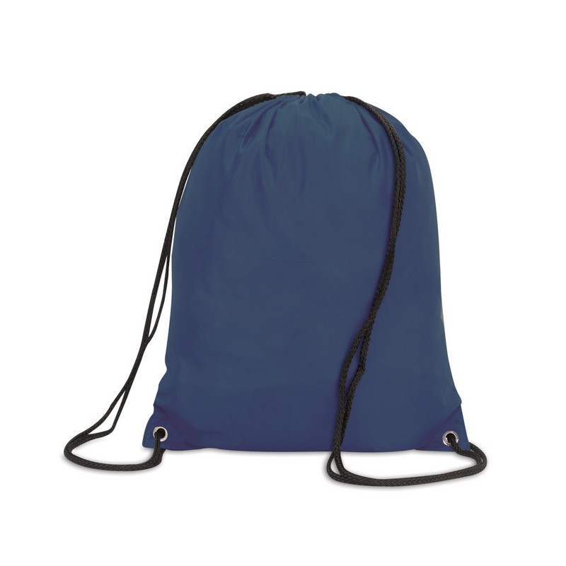 Nylon Drawstring Backpack 440 x 345mm - Navy
