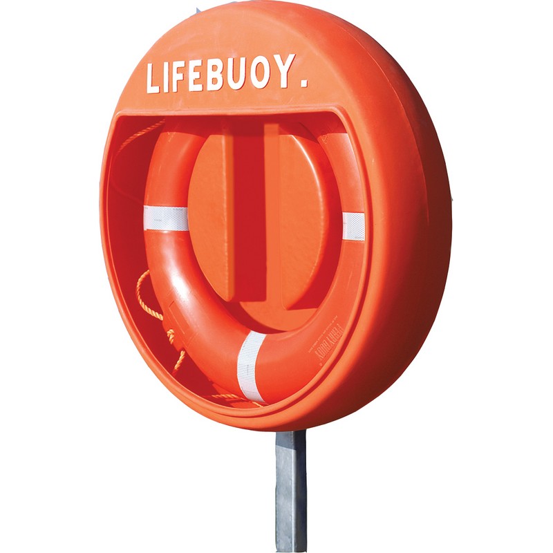 Toughstore Open Fronted Lifebuoy Cabinet 850 x 850 200mm